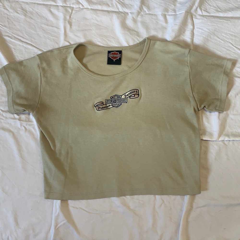 Harley Davidson Crop Top